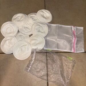 NIB Reusable Breast Pads Nursing Breastfeeding Baby set of 10